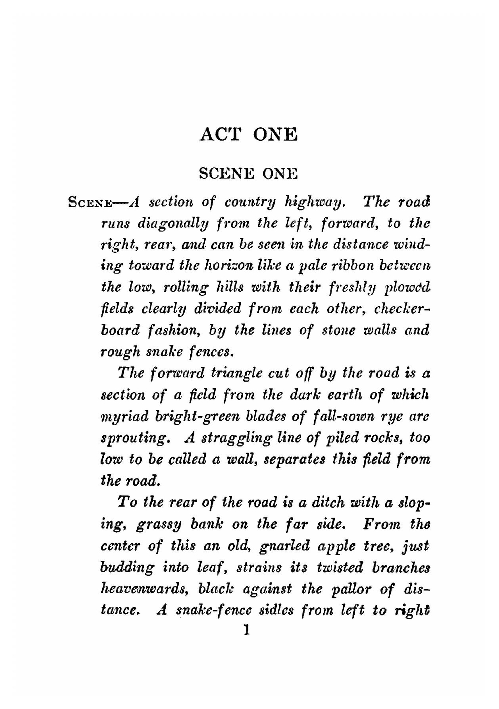 Beyond the horizon, a play in three acts | Eugene O'Neill
