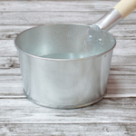 Ковш банный 3,5л оцинкованный с деревянной ручкой