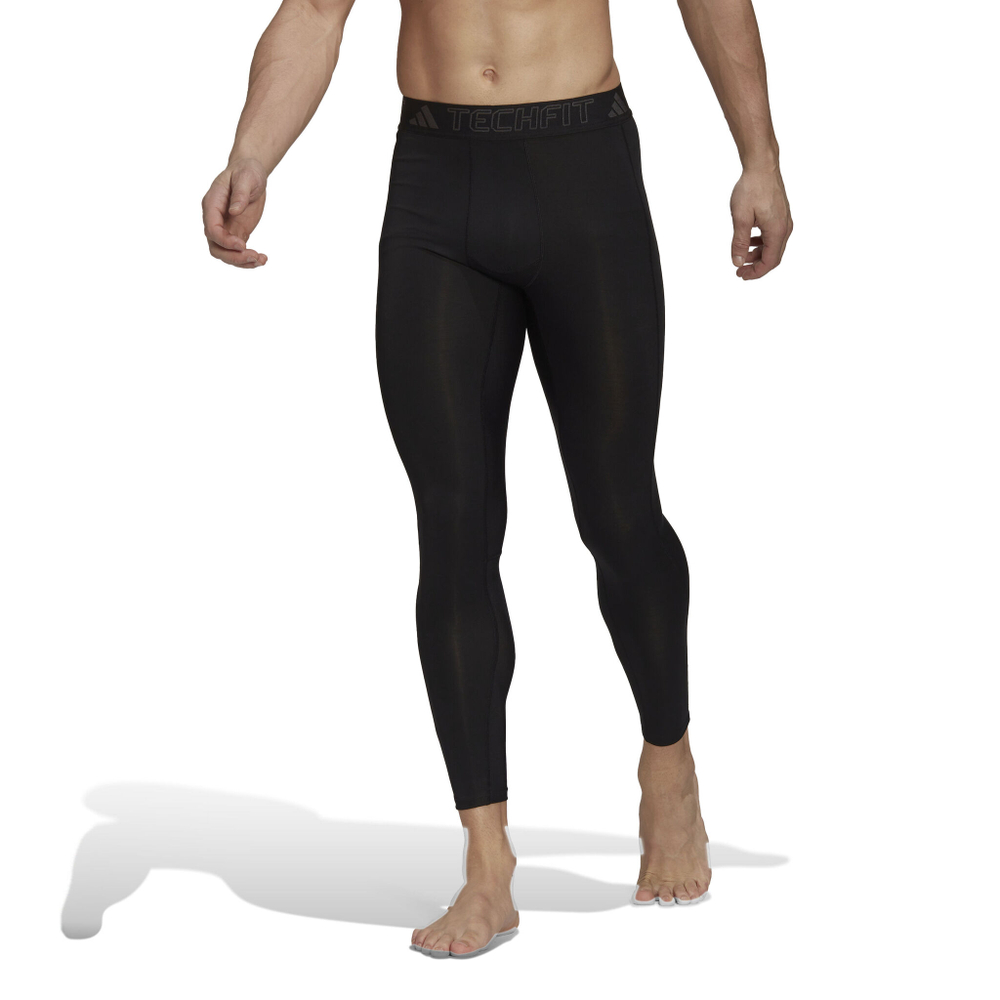 Мужские теннисные штаны adidas Tech-Fit Tight Men - Black