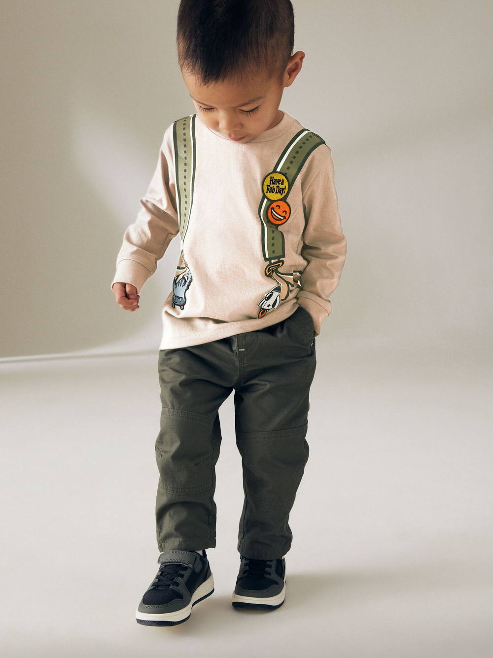 Футболка для мальчика Next N21-511, Бежевый