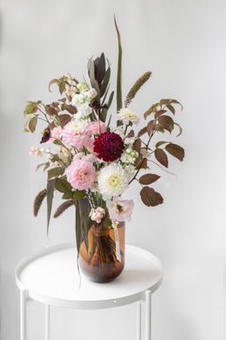 стильный букет в нежной гамме