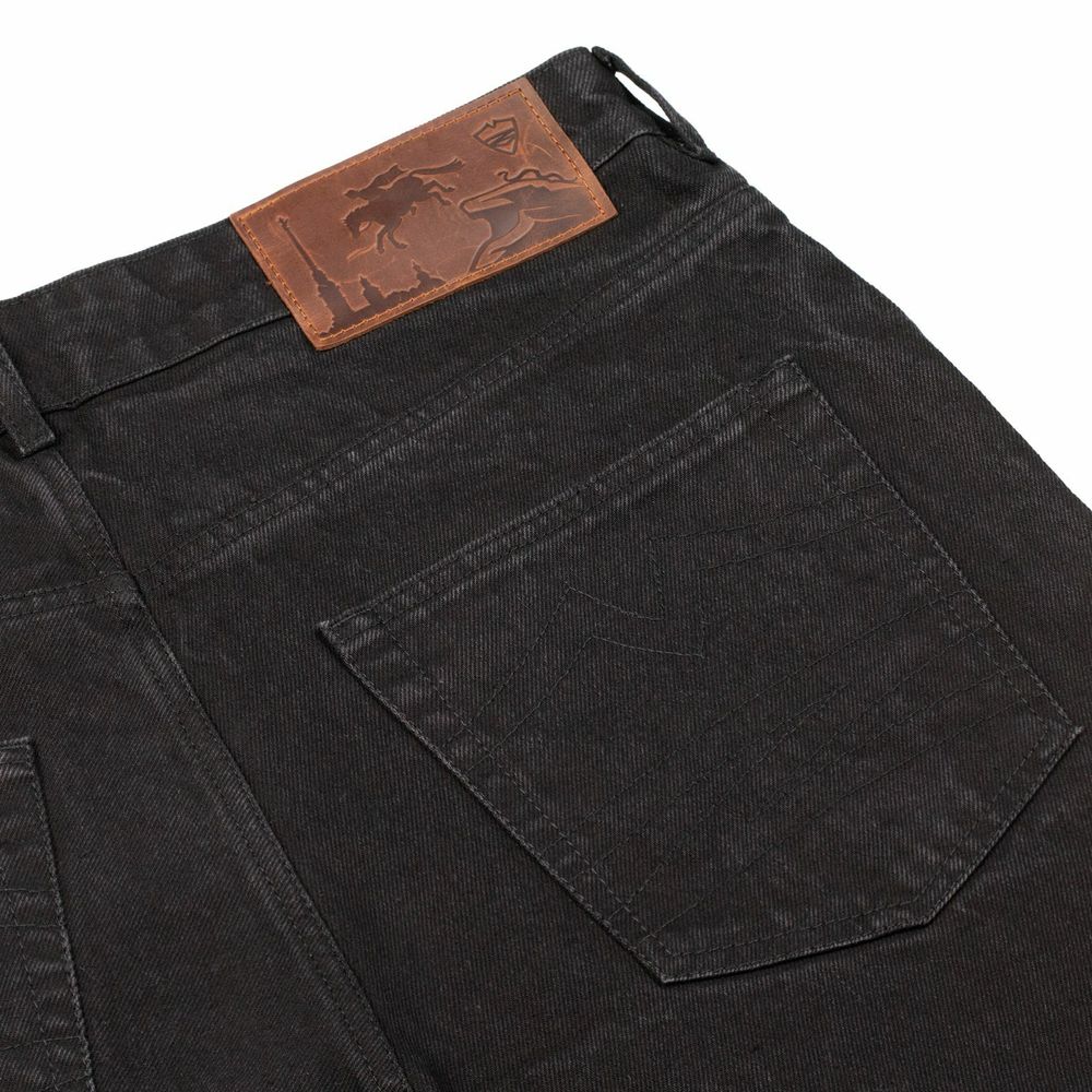 Джинсы Питерский щит Всадник черные