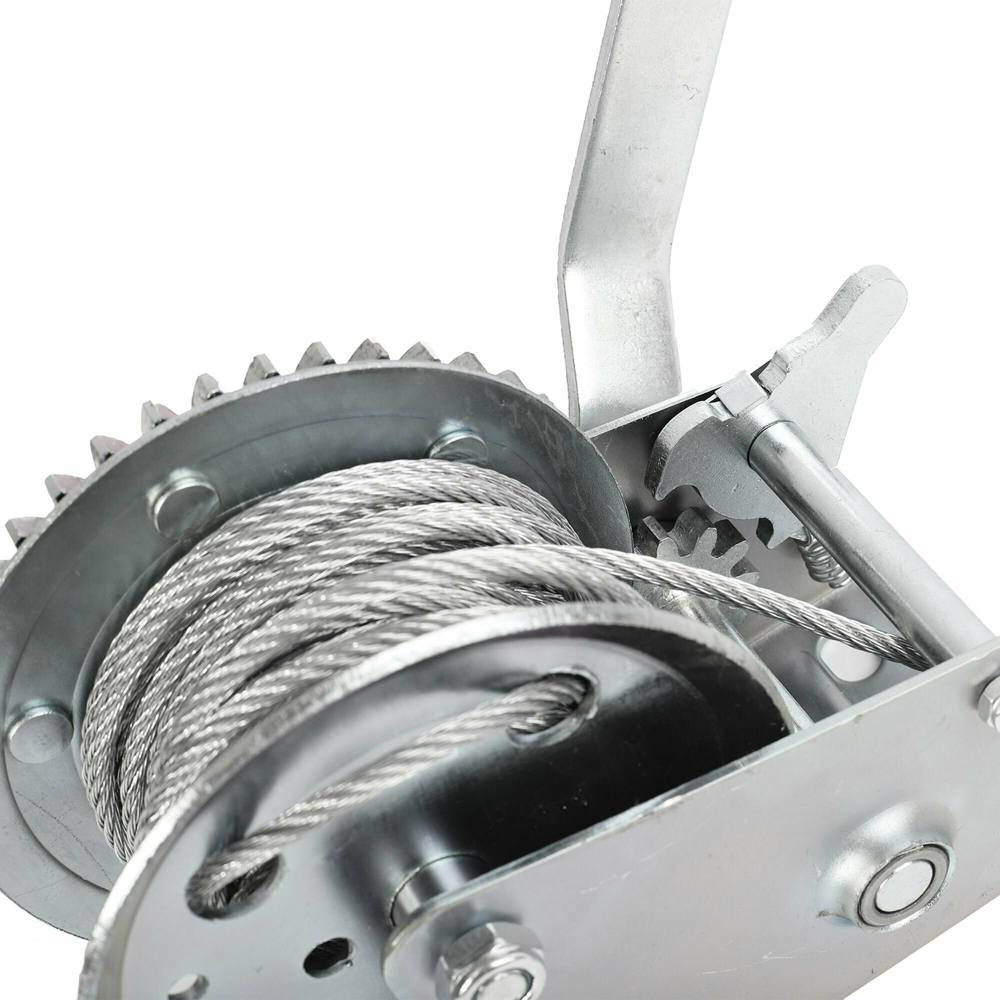 Лебедка ручная барабанная PATRIOT WH 540B усилие - 540 кг, трос- 8 м (770000035)