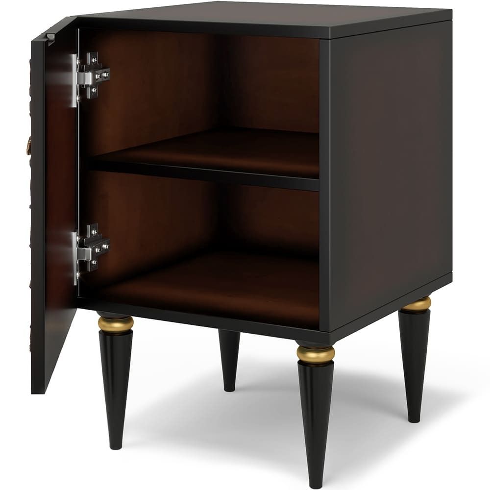 Тумба Терра Классик левая Каштан