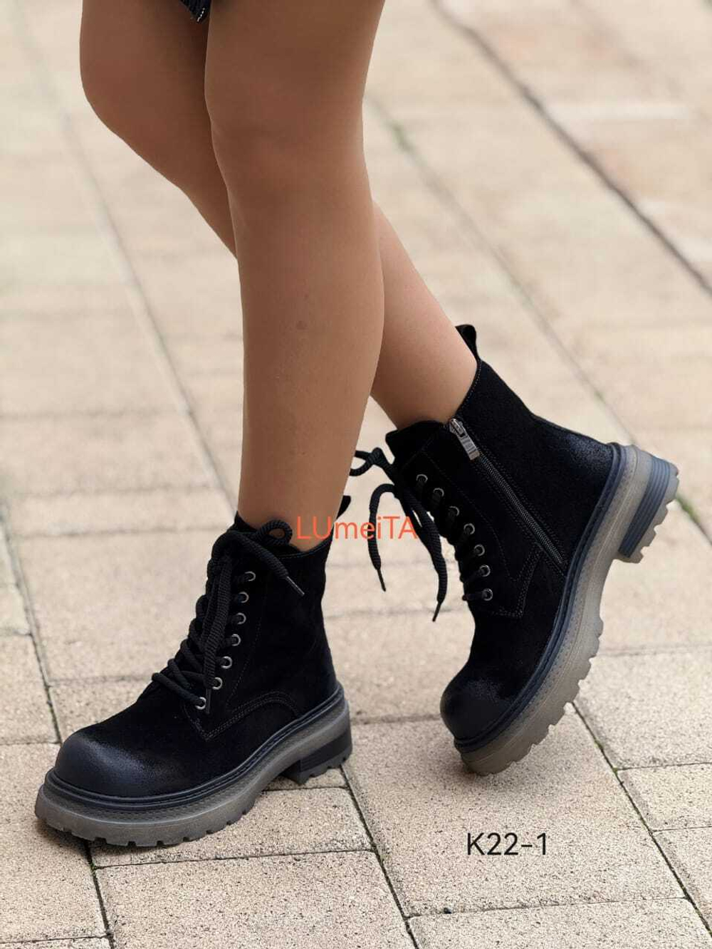 Ботинки нат. кожа по 6 пар (36-40)р./ 22-1