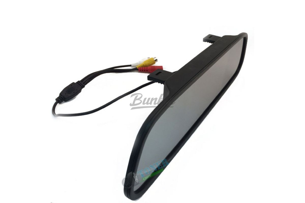 Зеркало-монитор заднего вида InterPower 5 дюймов, (компл.)