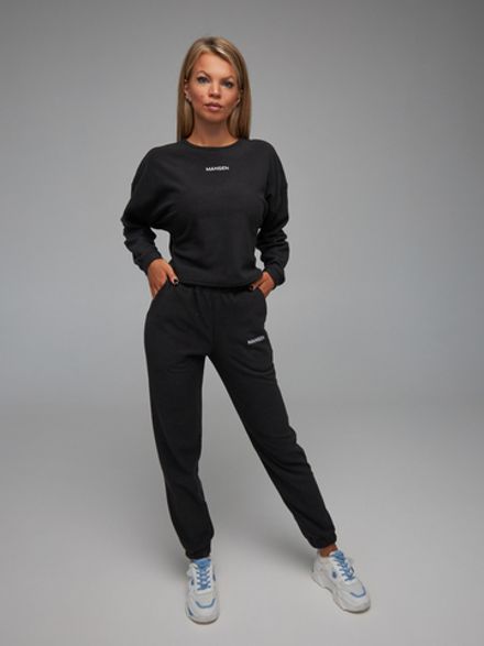 Брюки из флиса Plush Black