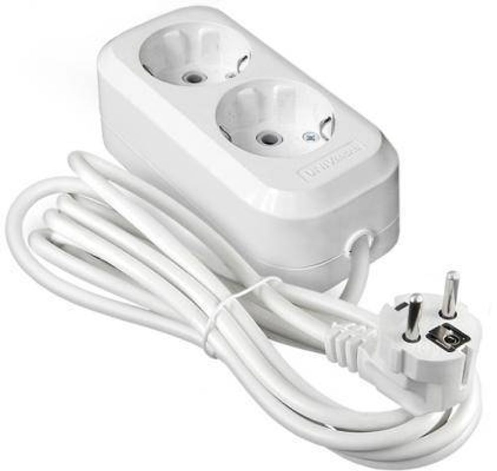 Удлинитель Универсал ЛЮКС У10-553 ПВС 3*0,75 2гн.7м.з/к