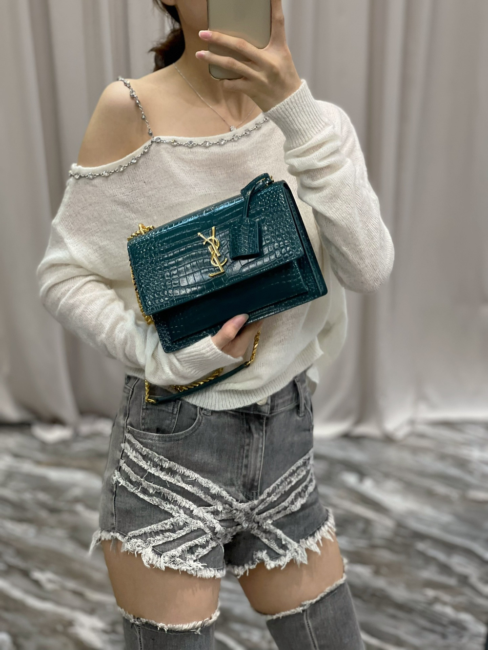 YSL Sunset Bag 22 cm