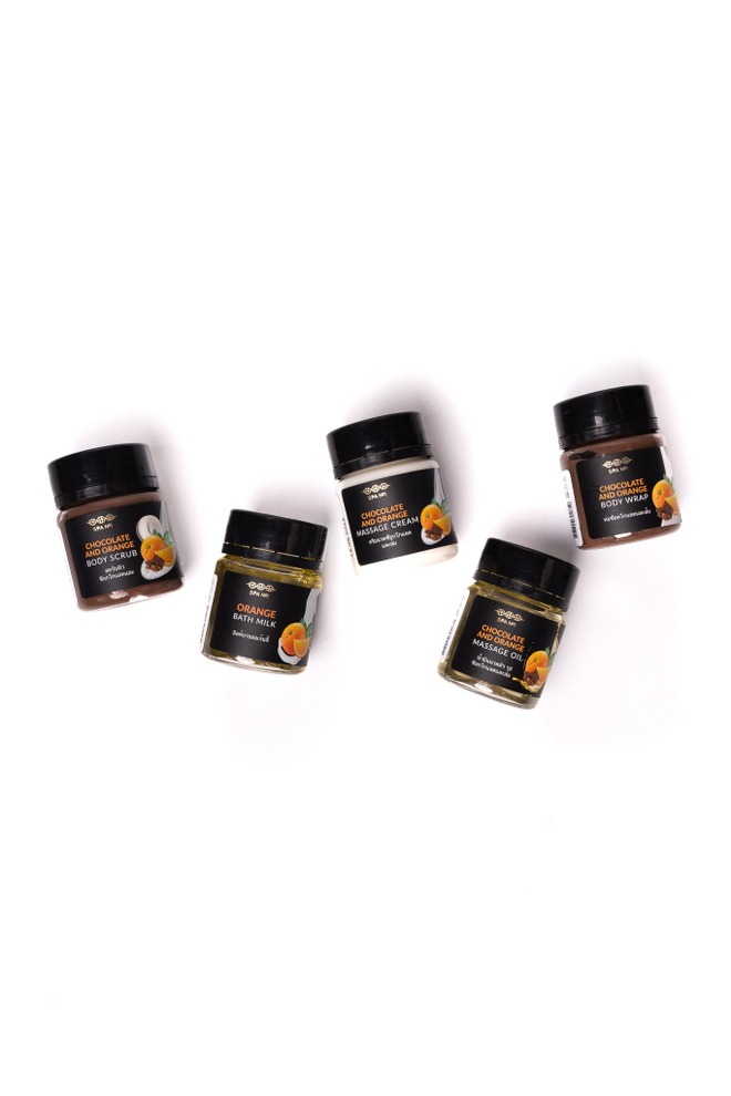 Тревел-набор шоколад и апельсин  для тела  SPA№1