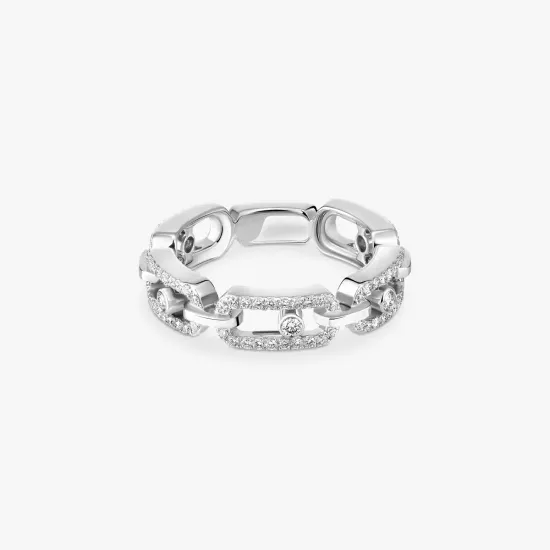 Кольцо Messika Move Link pave ring