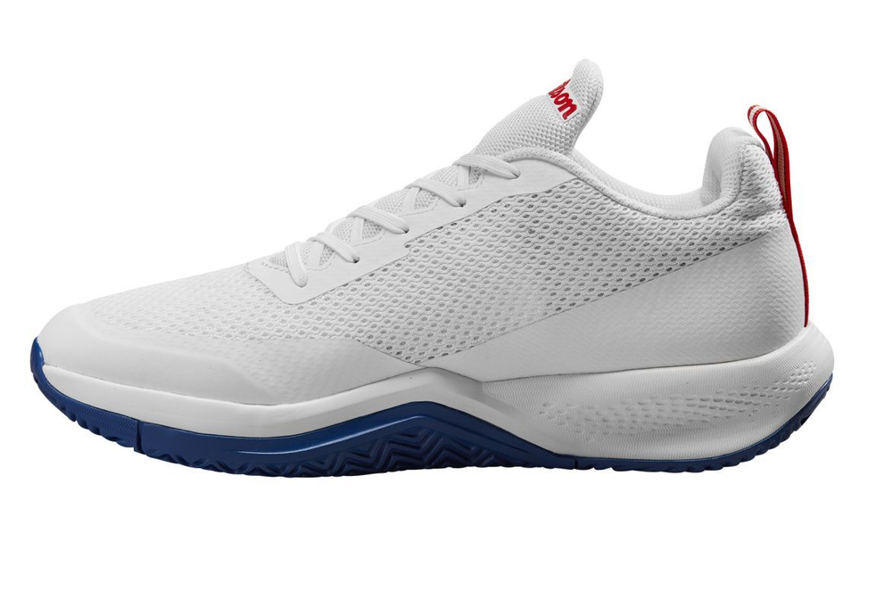 Мужские кроссовки теннисные Wilson Rush Pro Lite - белый