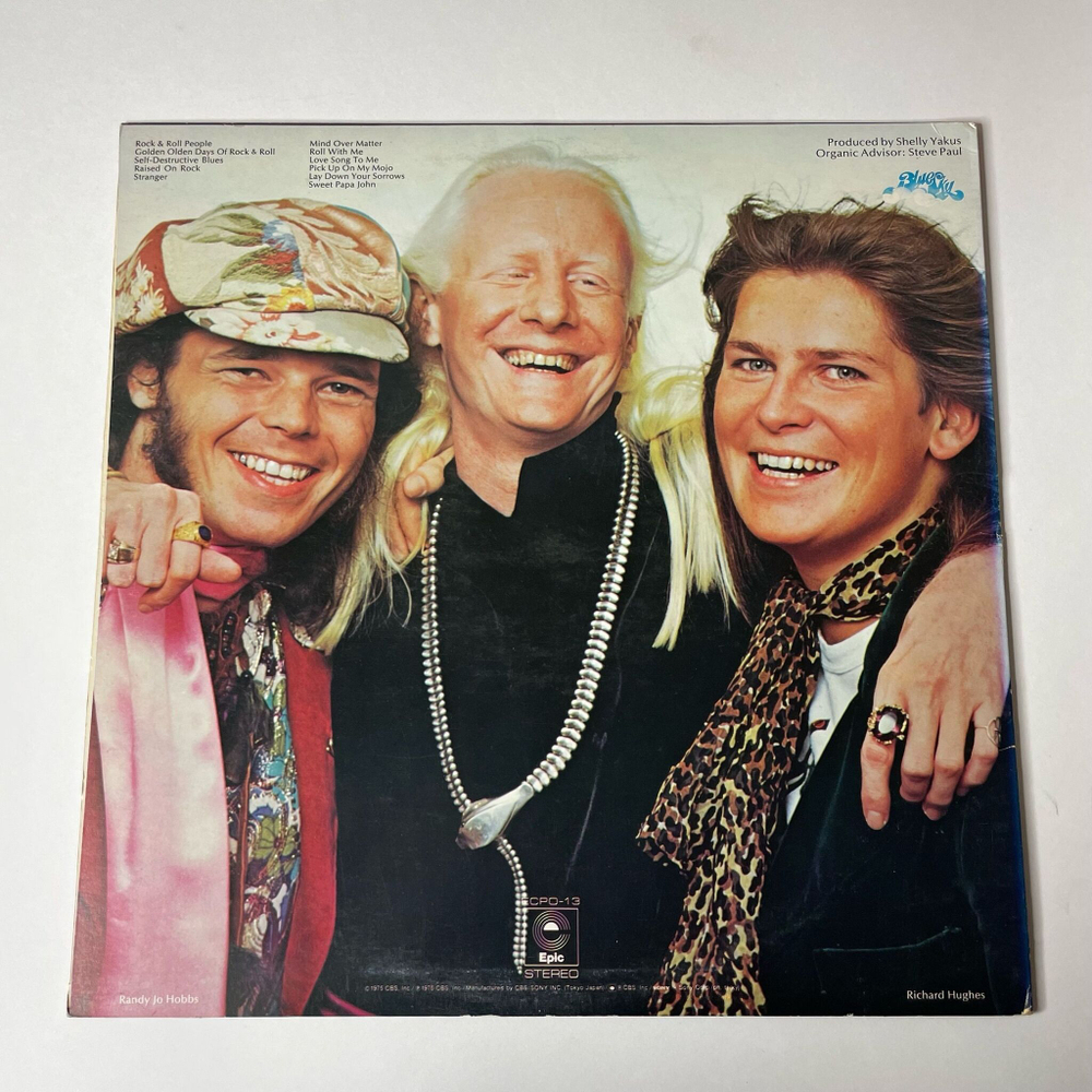 Винтажная виниловая пластинка LP Johnny Winter John Dawson Winter III (Japan 1974) (No Obi)