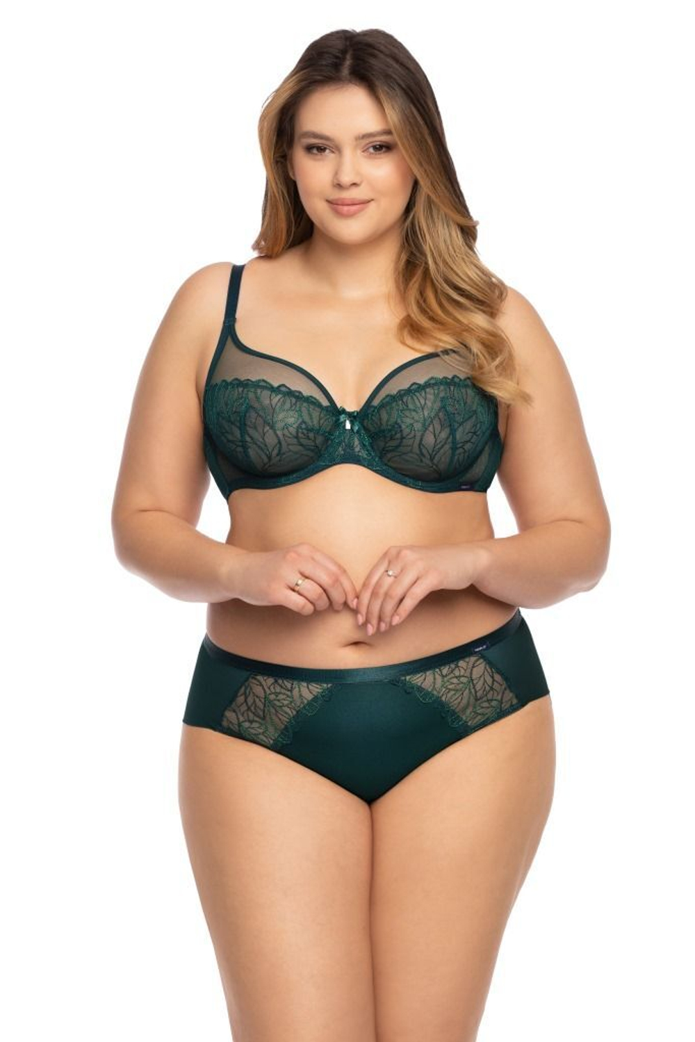 Бюстгальтер Emily с мягкими чашками (Размер: 70G) (Цвет: изумрудный)