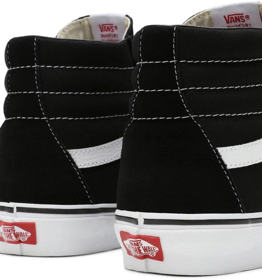 Кеды высокие Vans UA SK8-HI Black/Black/Whi
