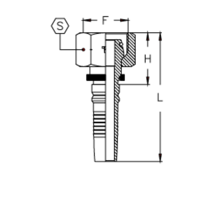 Фитинг DN 20 DKO-S (Г) 30x2 20 Interlock