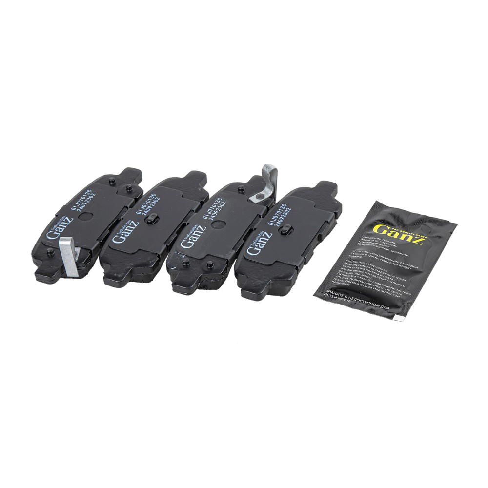 Колодки задние PRO-Line Ceramic NISSAN Qashqai/X-Trail 07/RENAULT Koleos 08 GANZ GIJ07013C