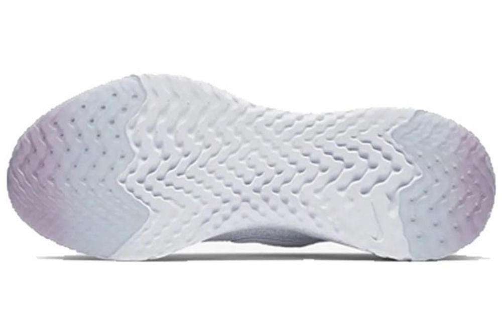 Кроссовки Nike Epic React Flyknit 2 White Pink Foam (Женская размерная сетка)