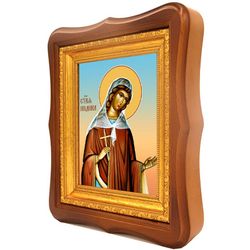Святая Индика. Икона на холсте.