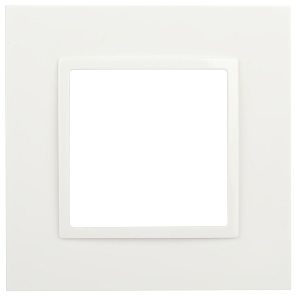 Рамка для розеток и выключателей ЭРА Elegance 14-5011-01 Classic, на 1 пост, белый