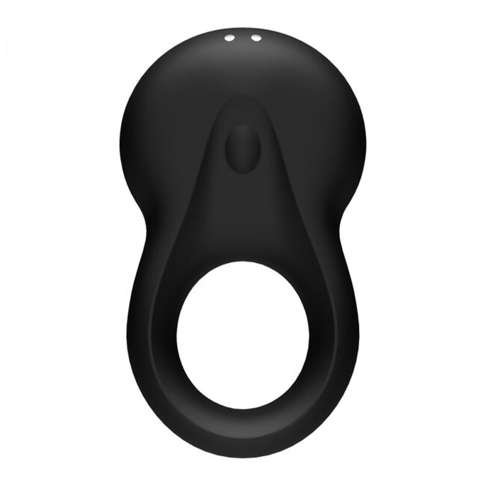 Эрекционное кольцо Signet Ring Satisfyer, черный (Цвет: черный)