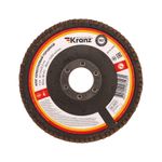 Круг лепестковый торцевой, P24, 115х22,2мм KRANZ