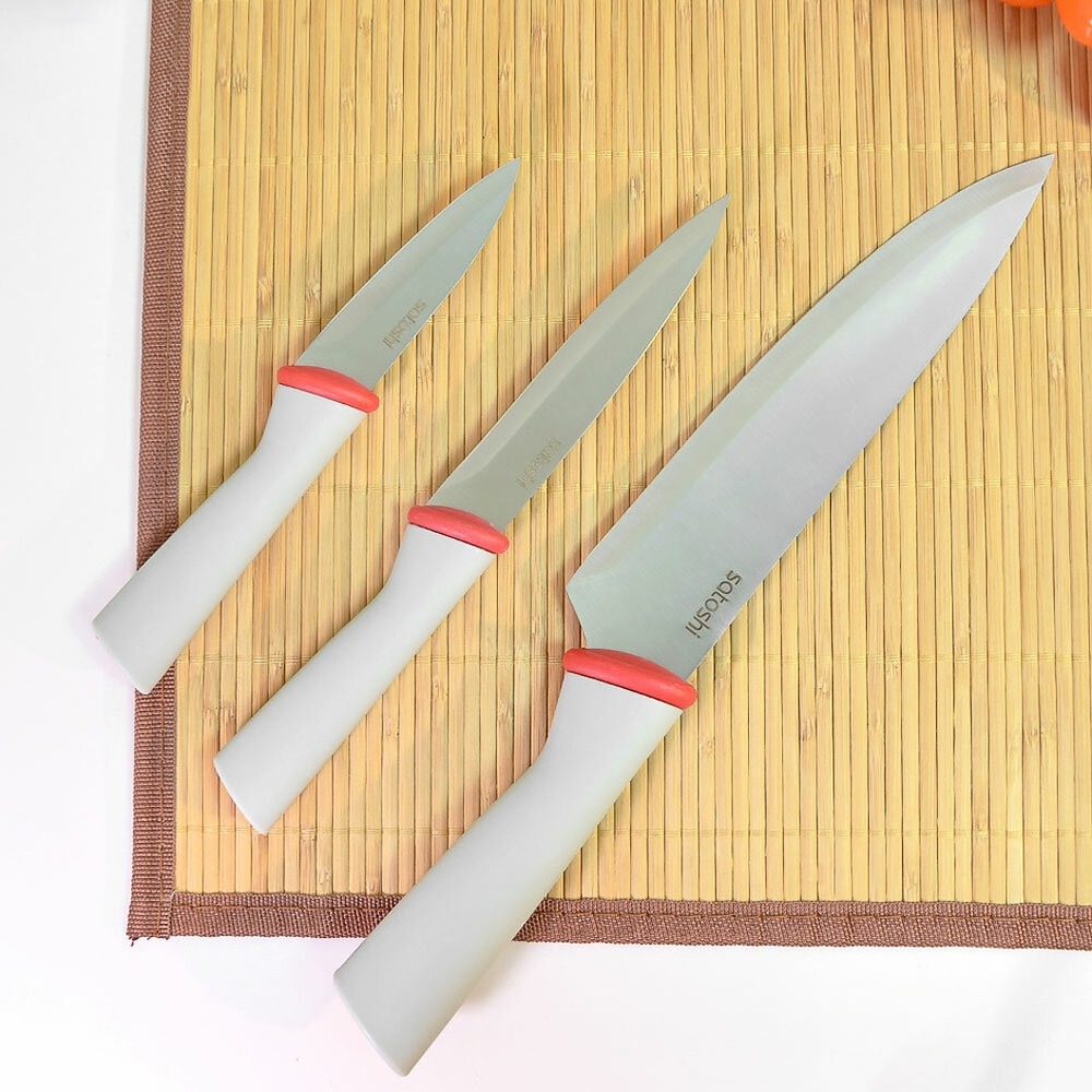 Набор ножей 3 предмета "Satoshi Премьер)