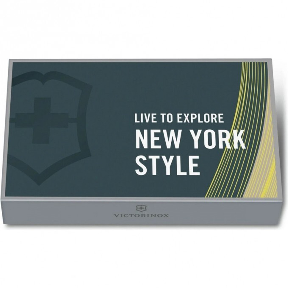 Нож Victorinox Companion New York Style, 91 мм, 16 функций, зеленый с чехлом (подар.коробка)