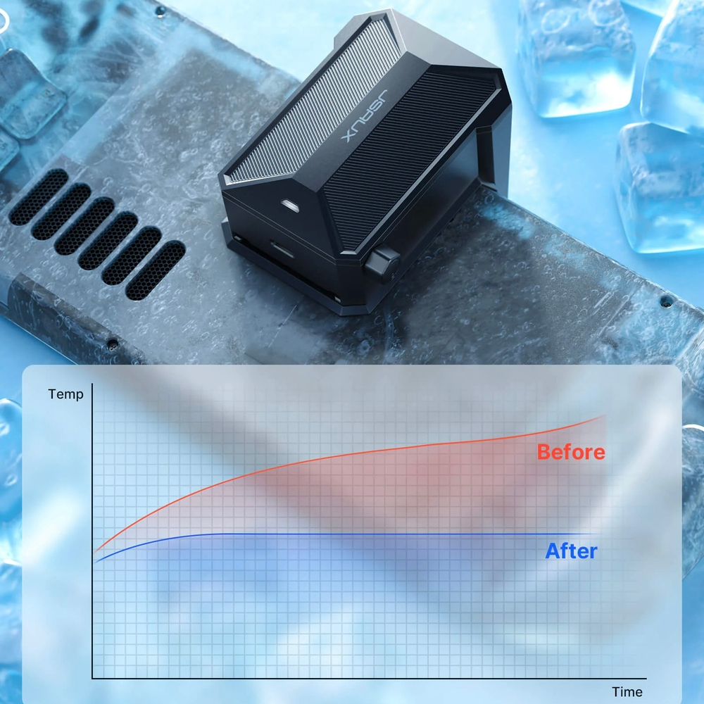 Охлаждающий вентилятор JSAUX GP0200 (Cooling fan for Steam Deck) для Valve Steam Deck / Valve Steam Deck OLED