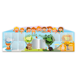 Стенд фигурный Для вас, родители! с карманами и перекидной системой 150000854