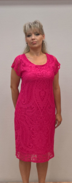 Гипюровое праздничное платье