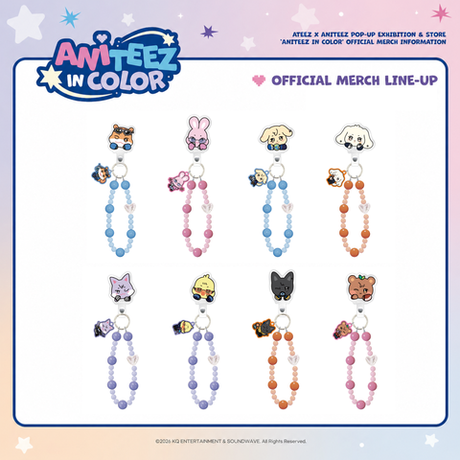 Бисерный ремешок для телефона ANITEEZ PHONE TAG BEADS STRAP