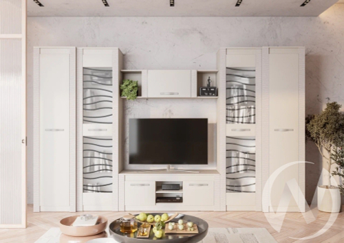 Гостиная "Монако" (кашемир/MF03) Комплектация 2