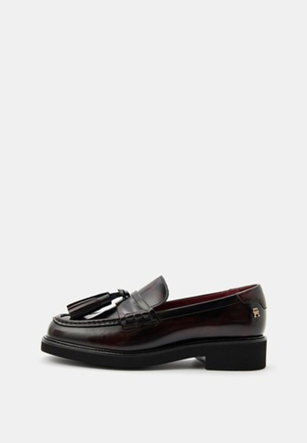 Лоферы женские TOMMY HILFIGER TASSEL SQUARISH TOE