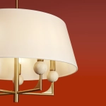 Люстра на штанге Freya RILEY FR2043CL-05BS1