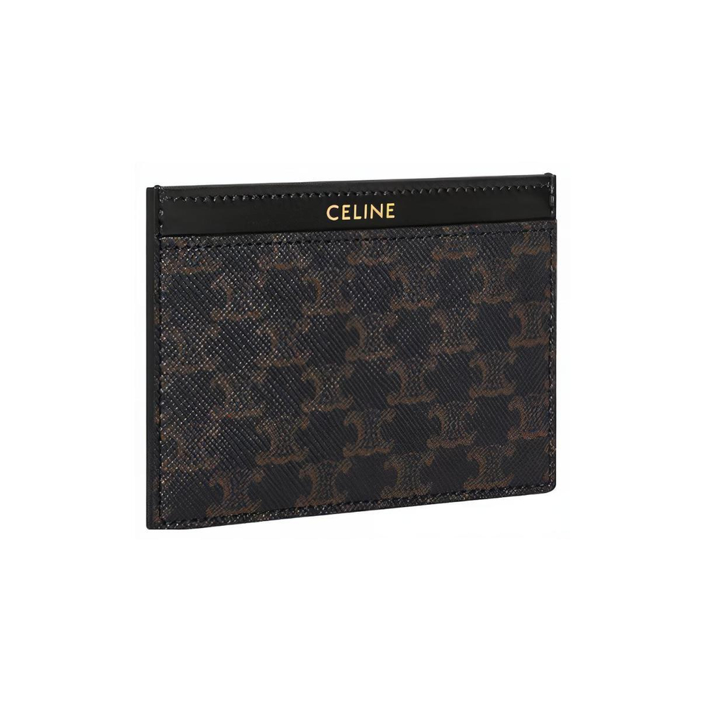 Картхолдеры и кошельки CELINE Triomphe, 10B702BQ4-38NO