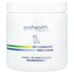 ProHealth Longevity, Pet Longevity NMN Chews, для собак, натуральная курица, 60 жевательных таблеток, 227 г (8 унций)