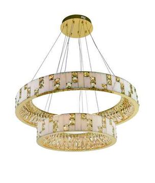 6029E/130W GOLD+CLEAR (1) Люстра NW