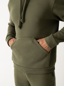 Костюм мужской спортивный теплый. Хаки