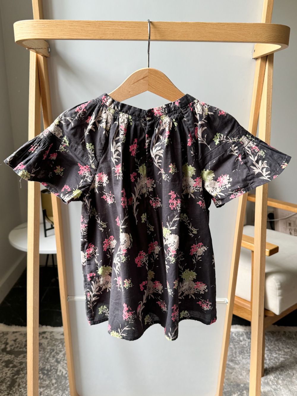 Хлопковая блузка Bonpoint, 104