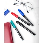 Маркер перманентный Attache черный (толщина линии 1,5-3 мм) круглый наконечник