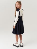 Сарафан школьный для девочки AT972-218 синий