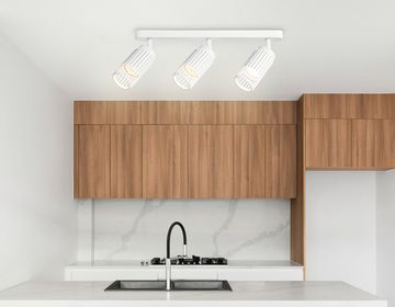 Настенно-потолочный поворотный спот со сменной лампой 3*GU10 TN51688/3 WH белый Techno spot Techno family Ambrella