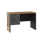 Стол письменный с ящиками Дуб крафт золото/Графит 120,5х60,5х75 см