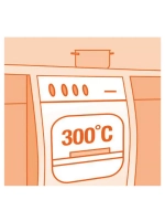 Лампа накаливания для духового шкафа OSRAM SPC.T OVEN CL 15W 230V E14 300C 4050300003108