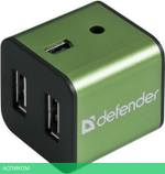 USB-хаб Defender Quadro Light USB 2.0 4 порта 83201