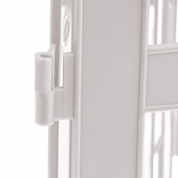 Забор декоративный "Романтика", 28 х 300 см, белый, Россия, Palisad