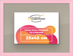 Рамка 25x45 для постера и фотографий