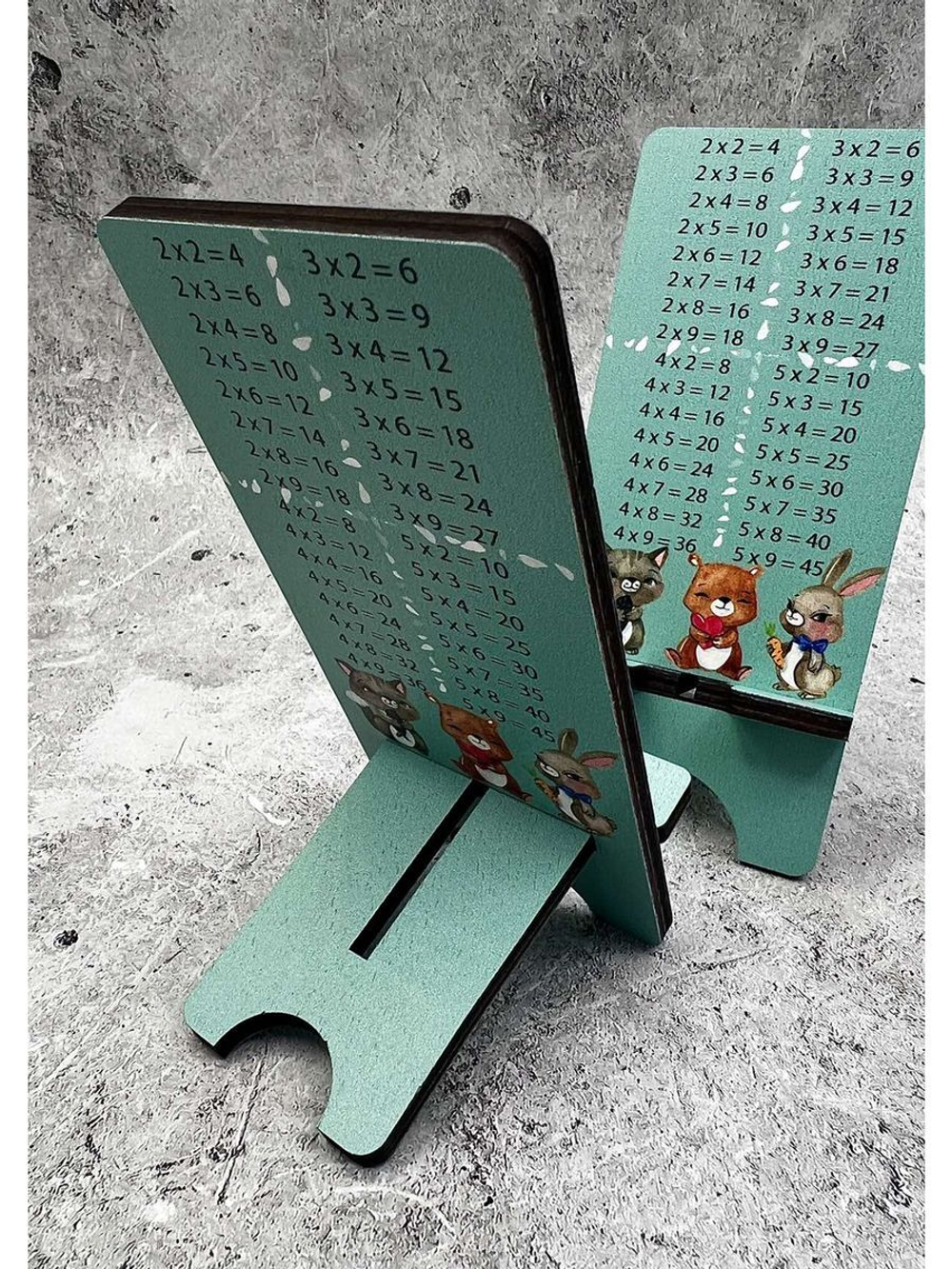 Подставка для телефона деревянная