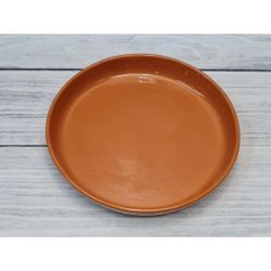 Тарелка с бортом d 23,5 см h4 см 500 мл "Псковский" керамика ПГ [6]